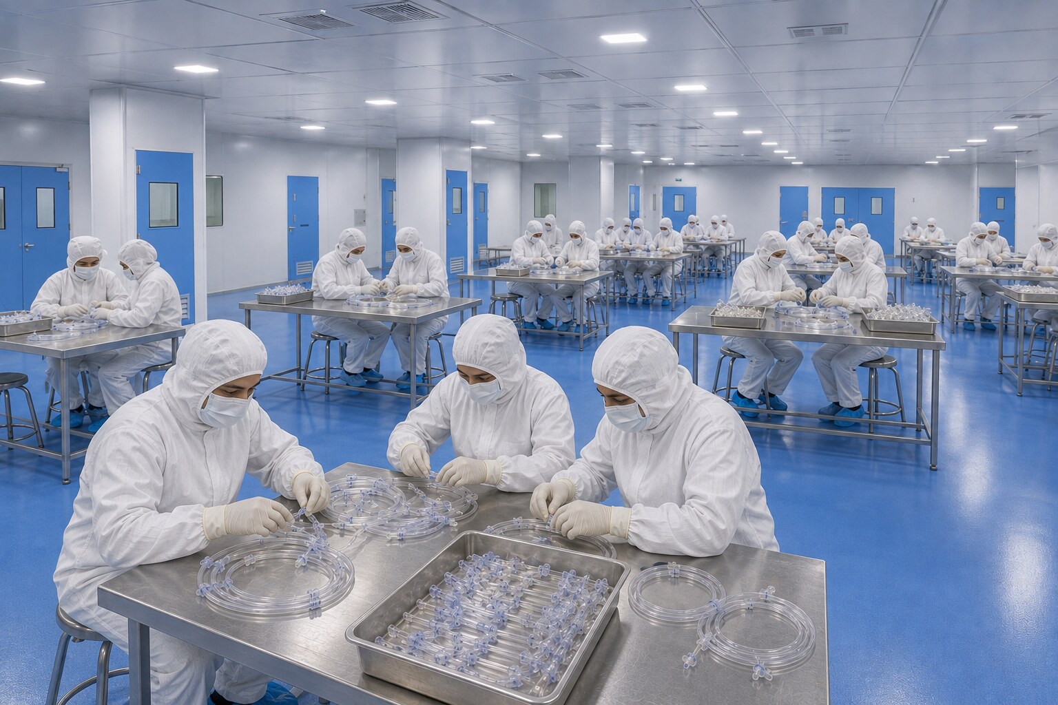 Medical-device manufacturing environment